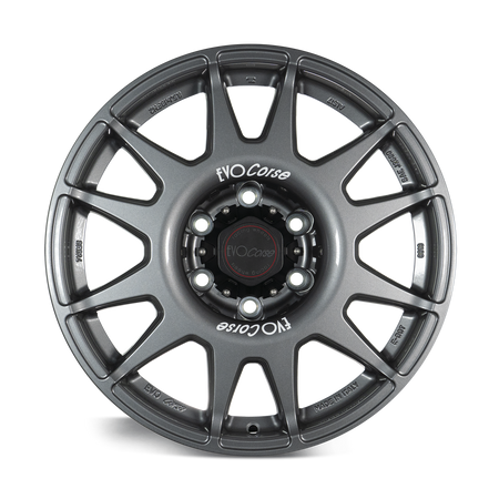 Felga aluminiowa Evo Corse DakarZero 8.5x18" do off-roadu i rajdów terenowych - antracytowa - Lexus, Toyota