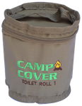 Pokrowiec na papier toaletowy Camp Cover — 1 rolka — kolor khaki