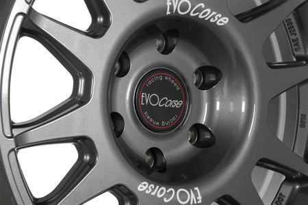 Felga aluminiowa Evo Corse DakarZero 8.5x18" do off-roadu i rajdów terenowych - antracytowa - Toyota