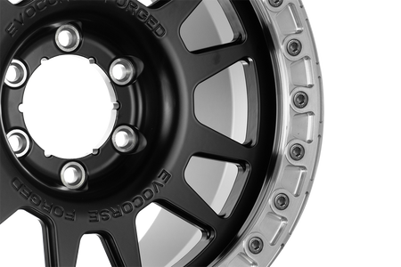 Felga aluminiowa Evo Corse Dakar BL Forged 9x17" do off-roadu i rajdów terenowych - czarna matowa - Toyota