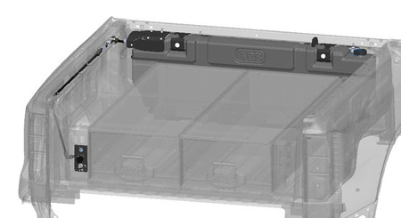 Zbiornik na wodę 53L do montażu na pace Toyota Hilux Revo (2016- )