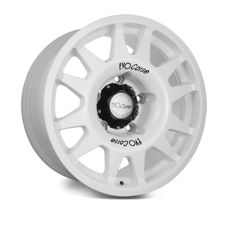Felga aluminiowa Evo Corse DakarZero 8x17" do off-roadu i rajdów terenowych - biała - Toyota