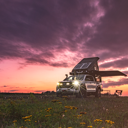 Zabudowa wyprawowa Alu-Cab Canopy Camper – Ford Ranger 2012–2022 Extra Cab