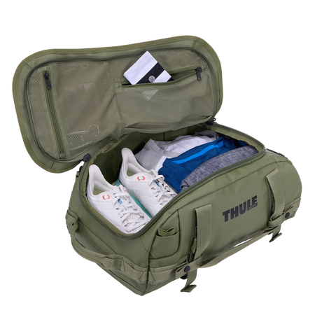 Torba podróżna Thule Chasm 30 l typu 2 w 1 – torba / plecak – oliwkowa