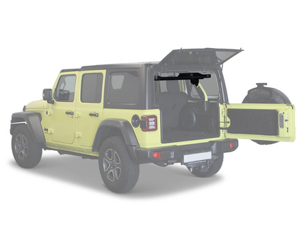 Wewnętrzna półka bagażowa MOLLE Front Runner do Jeepa Wrangler JLU Hard Top