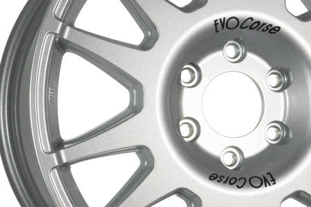 Felga aluminiowa Evo Corse DakarZero 9x20" do aut terenowych i miejskich - srebrna  - Ford, Volkswagen