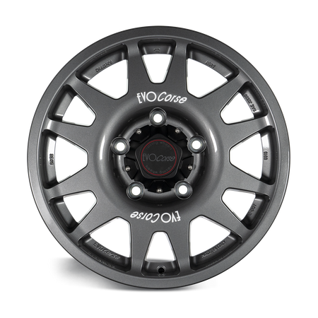 Felga aluminiowa Evo Corse DakarZero 8x17" do off-roadu i rajdów terenowych - antracytowa - Toyota