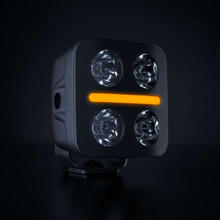 Światła drogowe Strands biało-bursztynowe Nuuk D-Line QBA Driving Light 3"