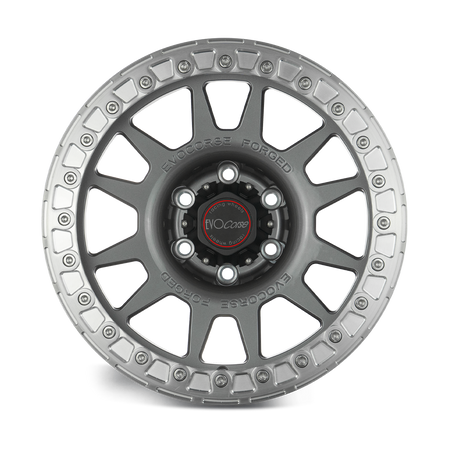 Felga aluminiowa Evo Corse Dakar BL Forged 9x17" do off-roadu i rajdów terenowych - antracytowa - Toyota