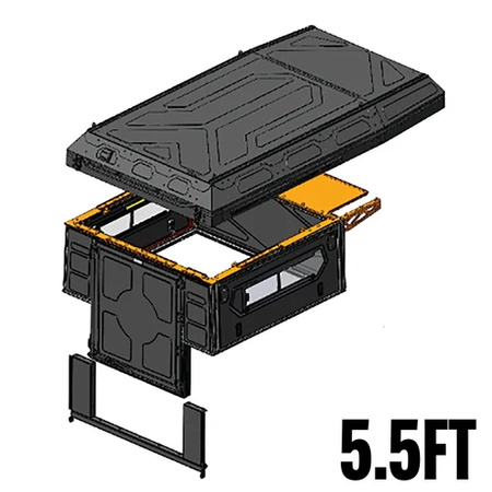 Alu-Cab ModCAP Zestaw wypełniający dla modułu Family Roof 5.5FT