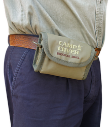 Torba na lornetkę Camp Cover — mała, na pas — kolor khaki