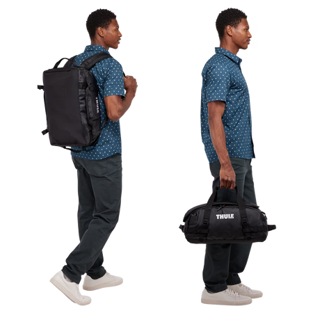 Torba podróżna Thule Chasm 30 l typu 2 w 1 – torba / plecak – czarna