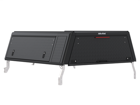 Zabudowa Alu-Cab Hardtop "Guard" Toyota Hilux Revo (2016+) Extra Cab z ryflowaną blachą