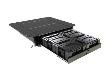Zabudowa Front Runner z 6 skrzyniami Wolf Pack do Navary D40 Double Cab