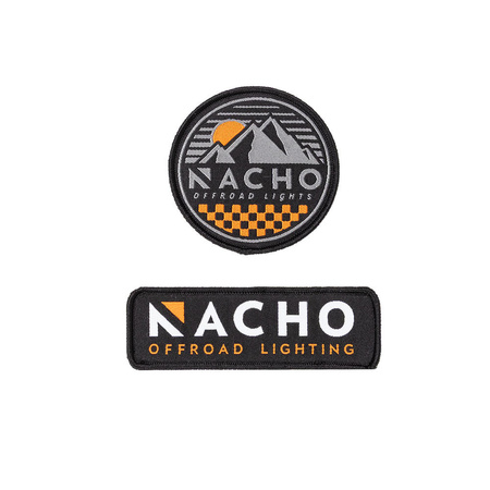 Naszywki na rzep NACHO – zestaw 2 sztuk
