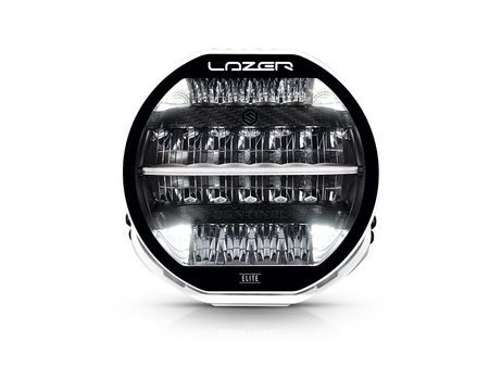 Okrągła lampa LED Lazer Lamps Sentinel 9″ Elite — biała