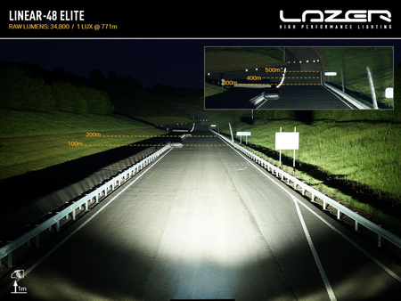 Listwa świetlna LED Lazer Lamps Linear-48 Elite