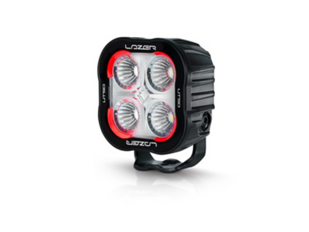 Lampa robocza LED Lazer Lamps Utility-50 Beacon, z czerwonym światłem tylnym
