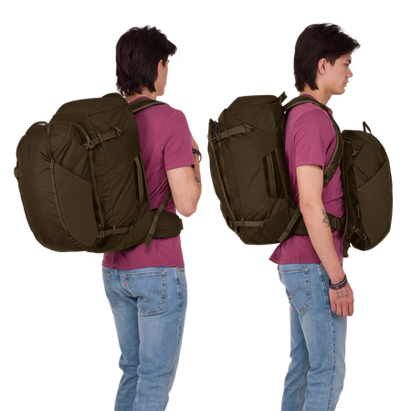 Plecak turystyczny Thule Landmark 60 l – głębokie khaki