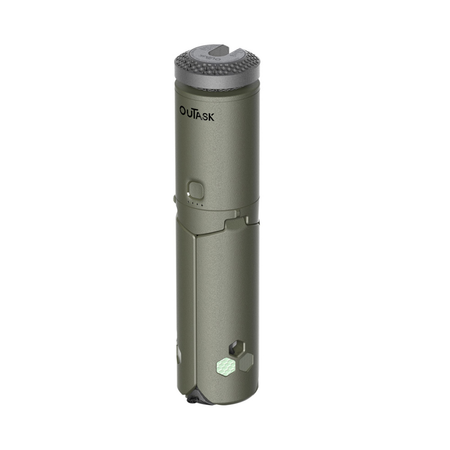 Teleskopowa lampa kempingowa LED OuTask TD-1 500 lm – oliwkowa