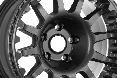 Felga aluminiowa Evo Corse Atlas NK 8x17" do off-roadu i rajdów terenowych - antracytowa - Toyota