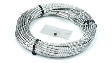 Lina stalowa WARN 60076 — 4,76 mm × 15,24 m