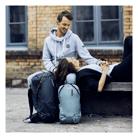 Męski plecak turystyczny Thule Stir 35 l – pomarańczowy wood thrush