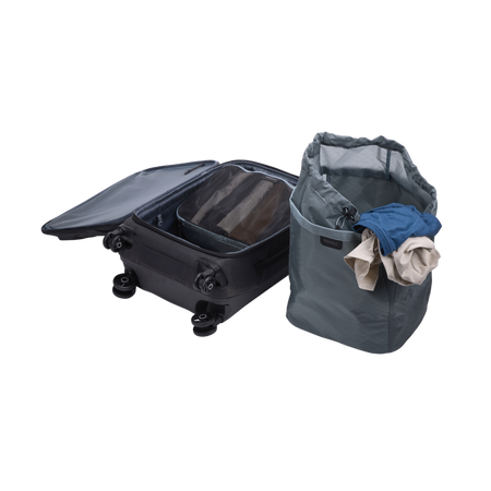 Składana torba na brudną odzież Thule Packable Laundry Bag – kolor szary Pond Gray
