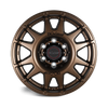 Felga EVO Corse DakarSuperZero 8,5x17″ – Toyota Hilux Vigo / Toyota Hilux Revo / Toyota Land Cruiser Prado 150 – brązowy mat, ET 0