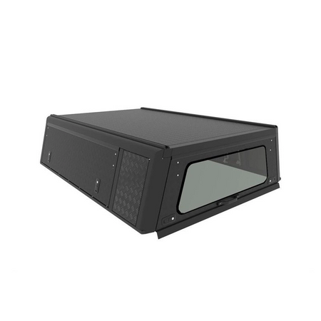Hardtop Alu-Cab Explorer – Nissan Navara D40 2005–2015 Extra Cab, blacha ryflowana