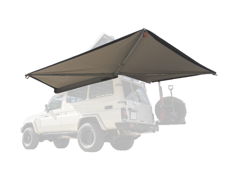 Markiza samochodowa Alu-Cab Shadow Awning 270° – lewa strona