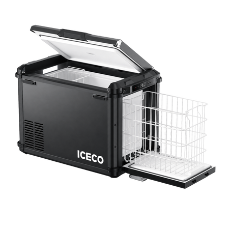 Lodówka kompresorowa ICECO VL45PLUS 42 l 12/24 V – czarna