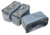 Zestaw organizerów do skrzynki Camp Cover Ammo Pouch — 3 x 1/3 — kolor grafitowy