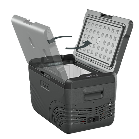 Lodówka przenośna kompresorowa Yolco NX30 Carbon