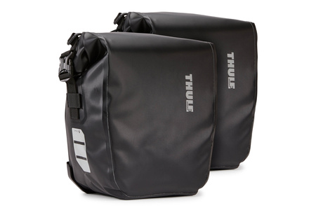 Sakwy rowerowe Thule Shield 2 × 13 l – czarne