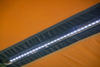 Markiza boczna ARB 2 x 2,5 m z oświetleniem LED, czarna aluminiowa obudowa