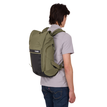 Plecak rowerowy na laptopa Thule Paramount 20 l – jasnozielony Soft Green