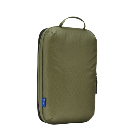 Półprzezroczysty pokrowiec Thule Compression Packing Cube - miękka zieleń, średni