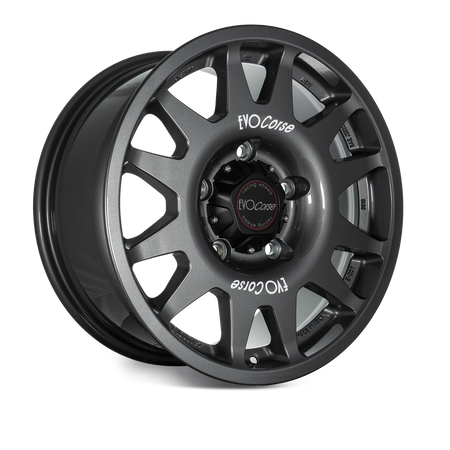 Felga aluminiowa Evo Corse DakarZero 8x17" do off-roadu i rajdów terenowych - antracytowa - Toyota