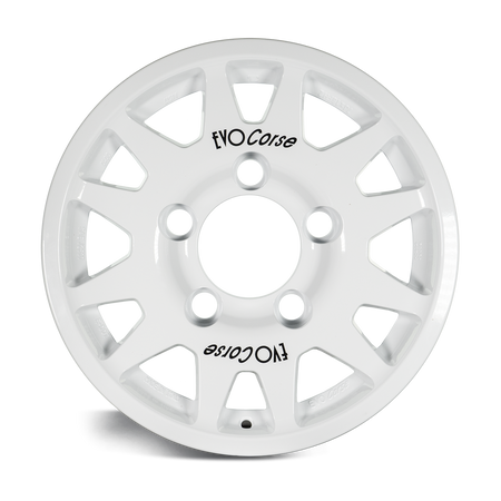Felga aluminiowa Evo Corse DakarZero 8x16" do off-roadu i rajdów terenowych - biała - Toyota