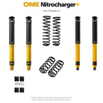 Zestaw zawieszenia OME Nitrocharger+ – Jeep Wrangler JL 4-drzwiowy 3.6 V6, 50 mm, przód z cięższym osprzętem, stałe 150 kg z tyłu