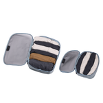 Zestaw organizerów bagażowych Thule Packing Cube S + M – kolor szary Pond Gray