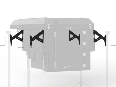 Zestaw mocowań podpór Alu-Cab Drive-Off do ModCAP i Canopy Camper