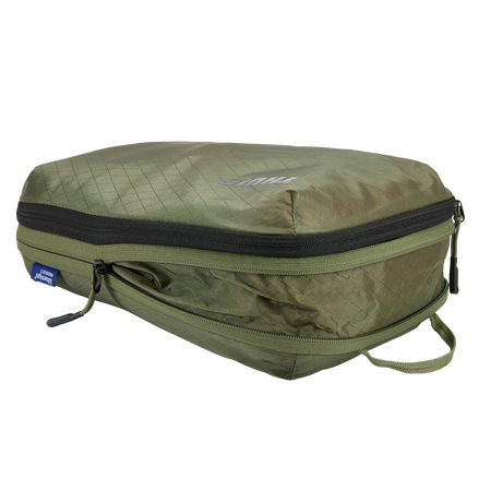 Półprzezroczysty pokrowiec Thule Compression Packing Cube - miękka zieleń, średni
