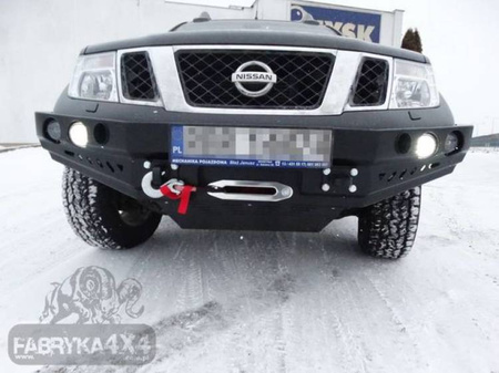 Zderzak przedni bez bullbara Fabryka4X4 – Nissan Navara D40 10-14