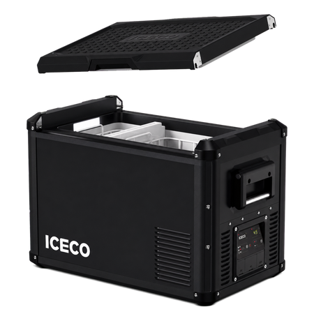 Lodówka kompresorowa ICECO VL45PROD 45 l 12/24 V Dual Zone – czarna