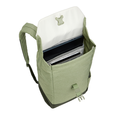 Plecak na laptopa Thule Lithos 16 l – kolor zielony Quiet Green