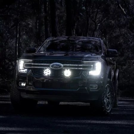 Lampy Bushranger Night Hawk 7 cali za grillem – Ranger od 2022 z AUX