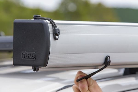 Markiza boczna ARB 2,5 x 2,5 m z oświetleniem LED, aluminiowa obudowa