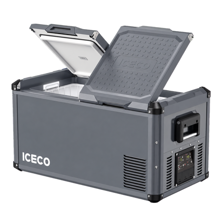 Lodówka kompresorowa ICECO VL75PROD 75 l 12/24 V Dual Zone – szara